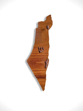 מזוזה בצורת ארץ ישראל