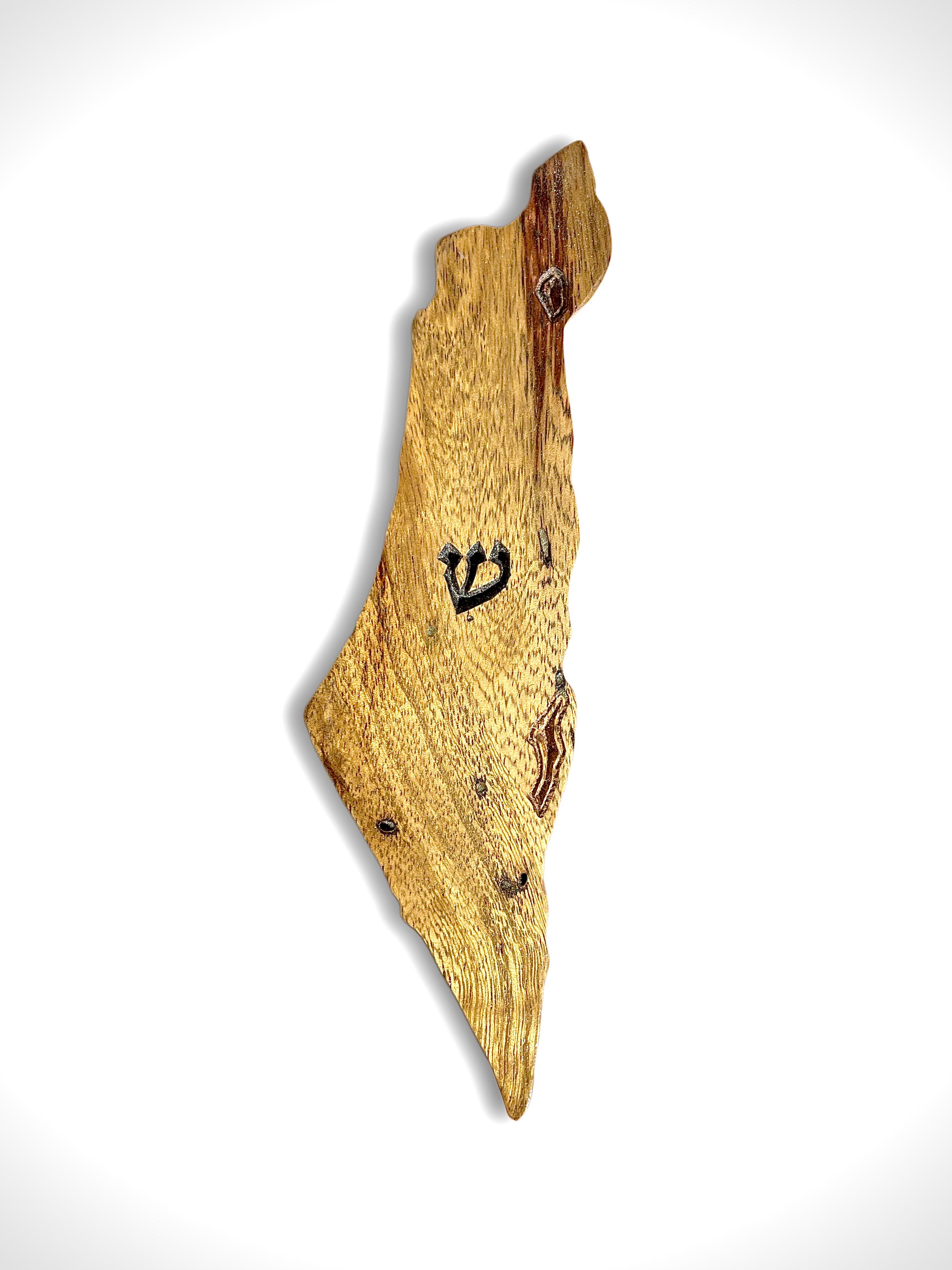 מזוזה בצורת ארץ ישראל
