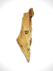 מזוזה בצורת ארץ ישראל