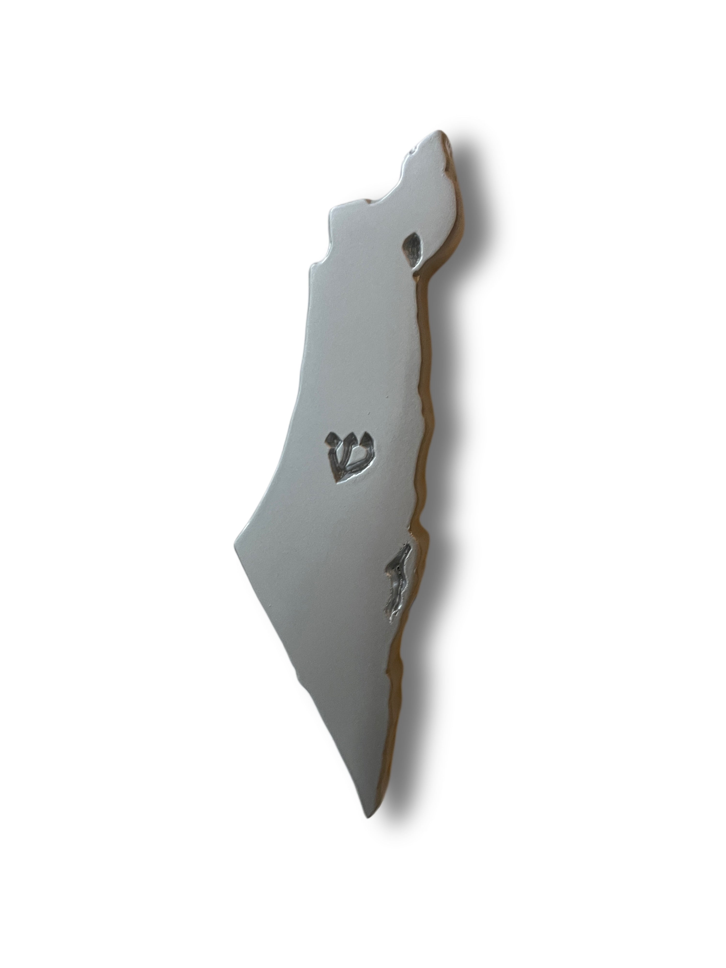 מזוזה בצורת ארץ ישראל
