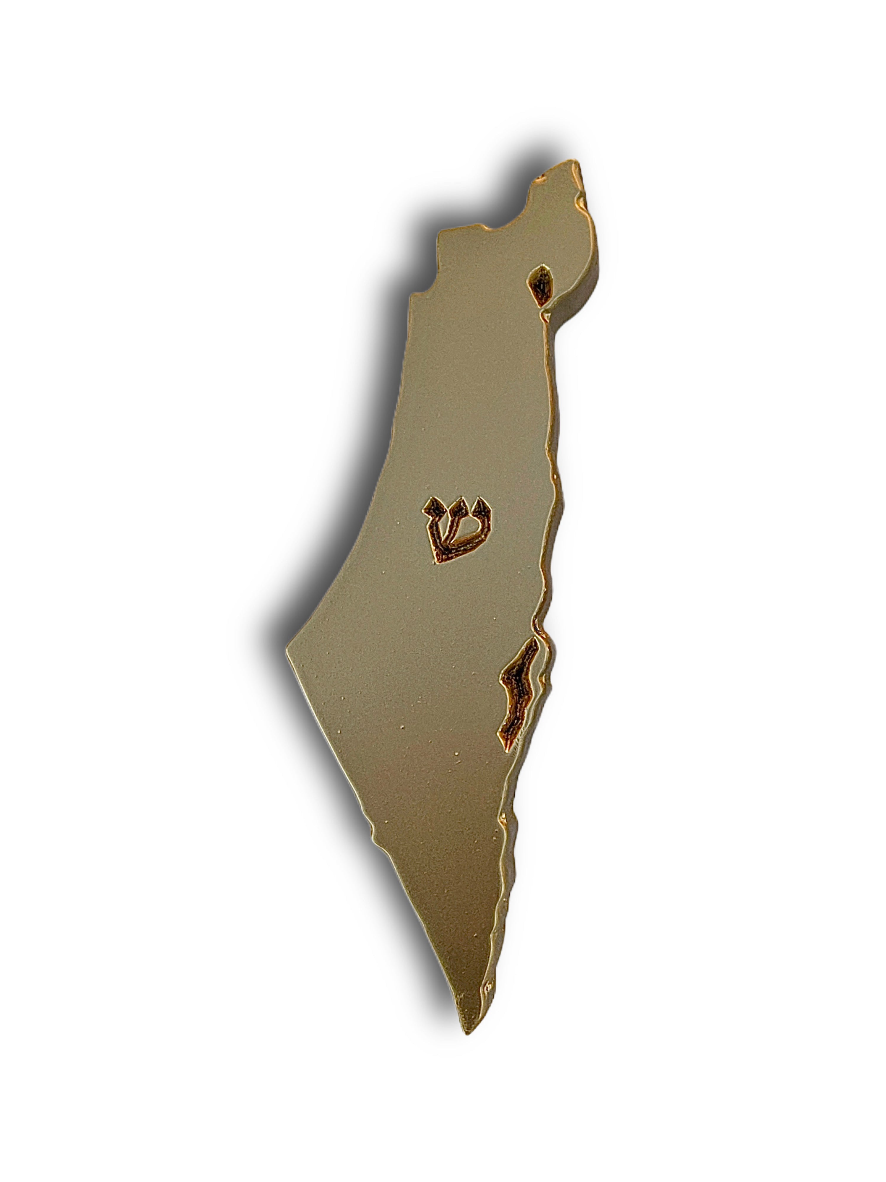 מזוזה בצורת ארץ ישראל